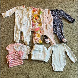 Baby girl newborn bundle